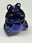 Signed Fenton Hippo | Hippopotamus 🦛 for Christmas 🎄 Amethyst Purple Glass