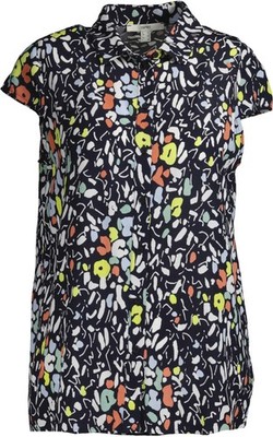 NEU ! Esprit Damen Bluse schwarz-mix Gr. 42