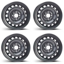 4 Alcar Stahlfelgen 5.5Jx14 Zoll ET35 4x98 für Fiat Panda Punto 4er Satz