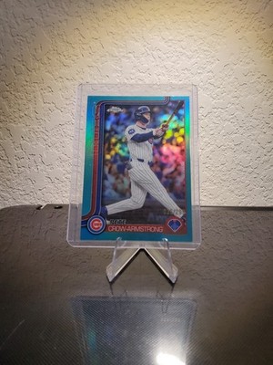 Pete Crow-Armstrong Aqua Refractor /299 - 2025 Topps Chrome