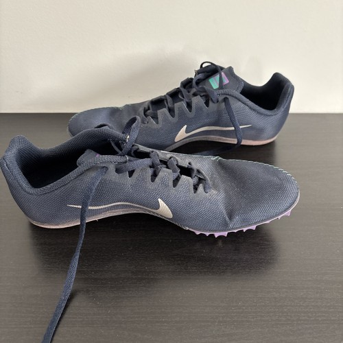 Size 7.5 - Nike Zoom Rival M 9 Obsidian Wild Berry - Picture 3 of 7