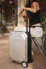 Ride-On Scooter Suitcase for Adults Teens –Hardside Lightweight Carry-On Luggage