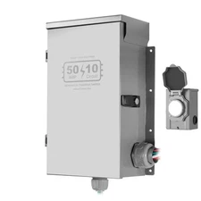 Manual Transfer Switch 50A Generator Transfer Switch Kit NEMA 3R 12500W 120/240V