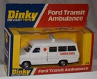 Vintage Dinky No. 276 Ford Transit Ambulance in Original Box - Diecast