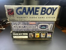 Job Lot 3 x Nintendo GameBoy Boxed & Original DMG-01, Pocket, Advance, Paperwork