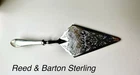 Antique ornate Reed and Barton Sterling Silver Handle Pie Server 11 1/2" Beauty!