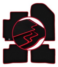 Fußmatten Automatten Velours Passform für Kia Picanto II JE 2011-2017 4-tlg