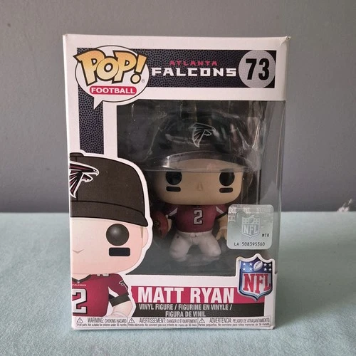 Matt Ryan NFL Funko Pop Vaulted Falcons #73 With Protector