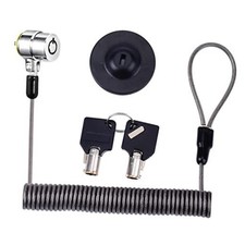 Laptop Cable Lock Hardware Security Cable Lock, Anti Theft Retractable 1 Pack