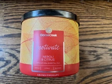 🕯️ Goose Creek Candle Motivate Neroli & Citrus 14.5 oz • New • Fresh 🌿🍊