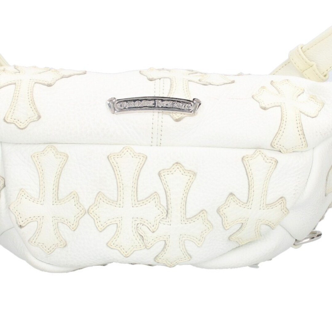 Chrome Hearts #1 Snat Pack Cross Patch Snutpack Embellished Leather Waist Used c thumbnail 4