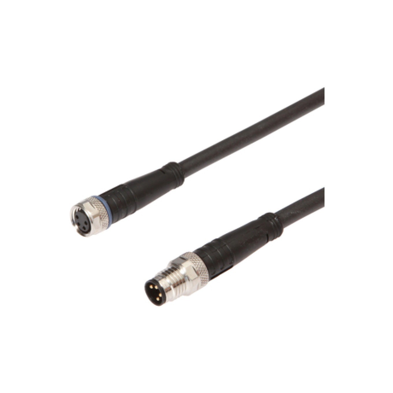 Cable Connector M8 Female 4 Pin Straight M8 Mens VK100F75