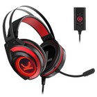 PC Gaming Headset 7.1 Surround Sound Noise Cancelling Mic & Memory Soft Ear Pads