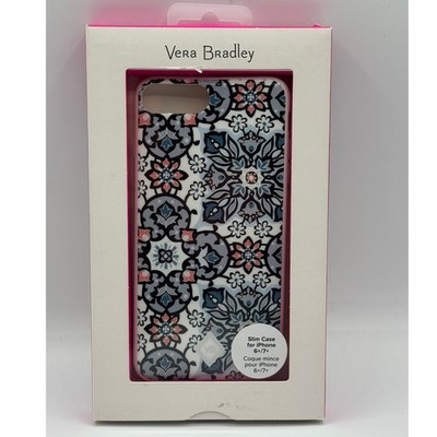 Vera Bradley Lisbon Medallion Slim Case for iPhone 6 Plus 7 Plus 27843-V76 NEW