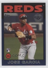 2021 Topps 1986 Baseball 35th Anniversary Series 2 Blue Jose Garcia #86B-3 ya6