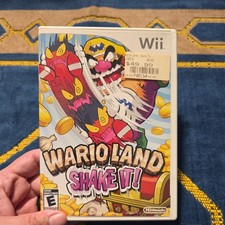 Wario Land Shake It! Nintendo Wii Game Case Manual COMPLETE Video Game CIB