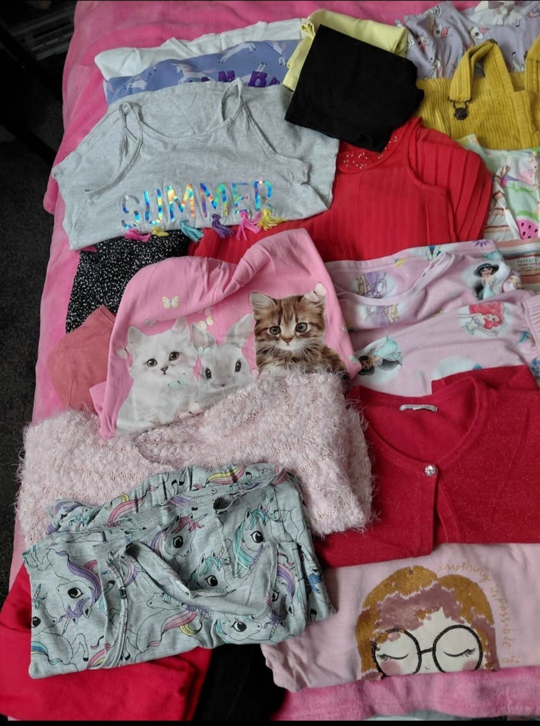 Girls Clothes Bundle Age 8-9. 33x Items image 2