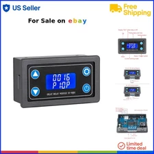 Delay Relay Module DC 6-30V Digital Timer 12V 24V 10A LCD Switch Controller