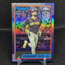 Fernando Tatis Jr. 2025 Topps Chrome Update #90CU-9 1990 Topps Chrome