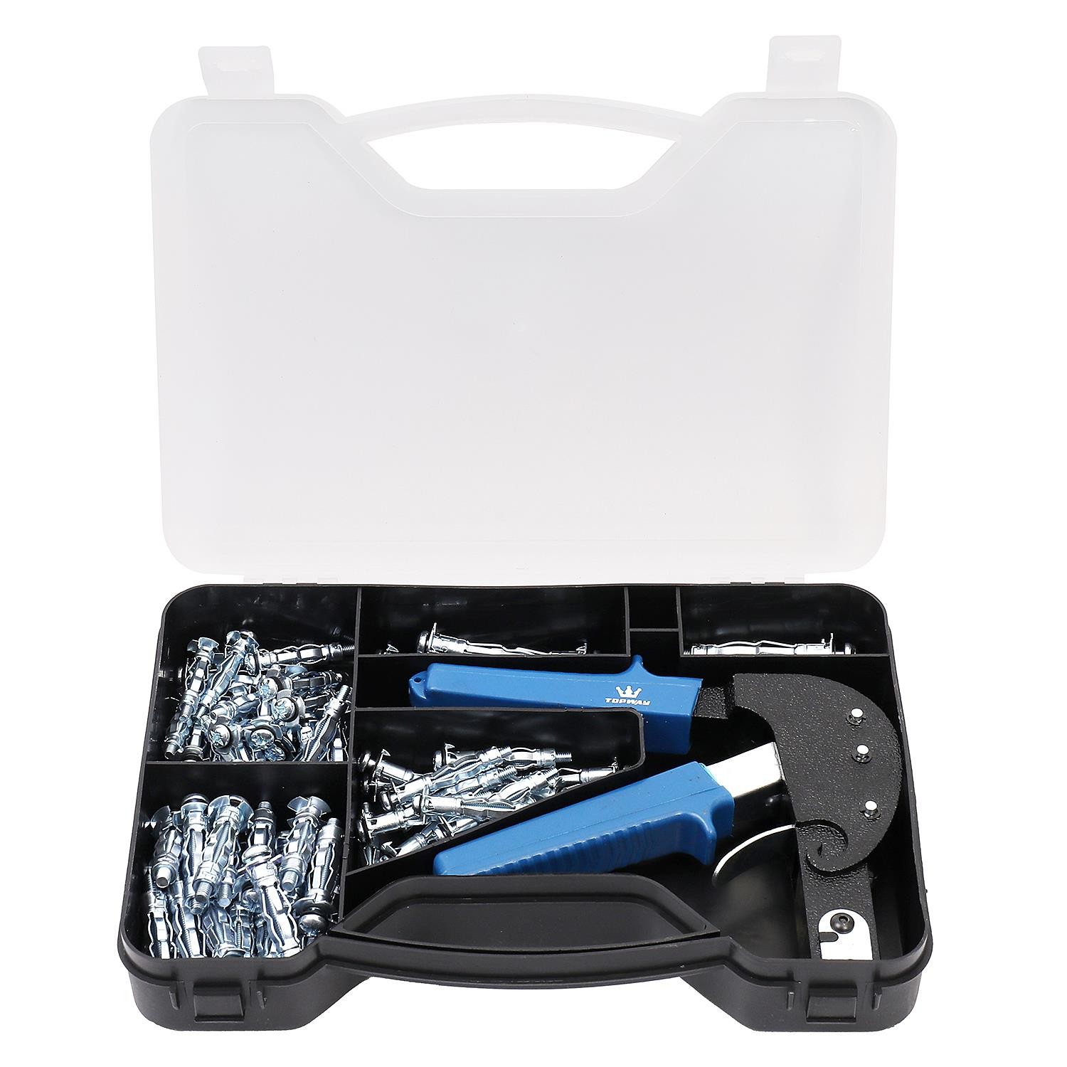 Plasterboard Anchors Pliers Tool Kit 72PC