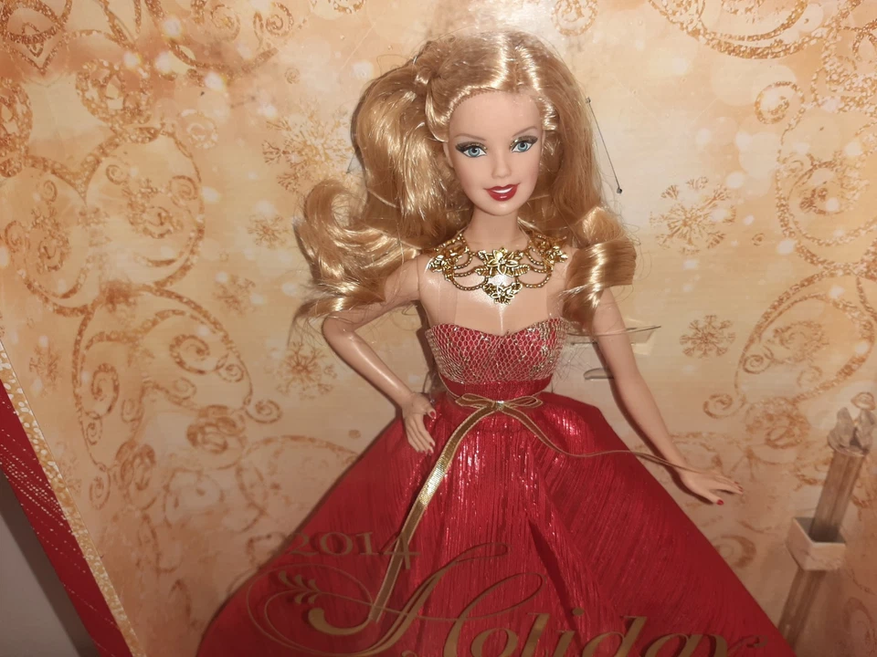 2014 BARBIE HOLIDAY MATTEL MAGIA DELLE FESTE NUOVA IN SCATOLA NRFB - Immagine 2 di 4