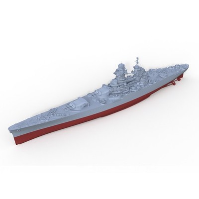1/350 Model France BattleShips Richelieu-class, Richelieu, 1943 Full Hull