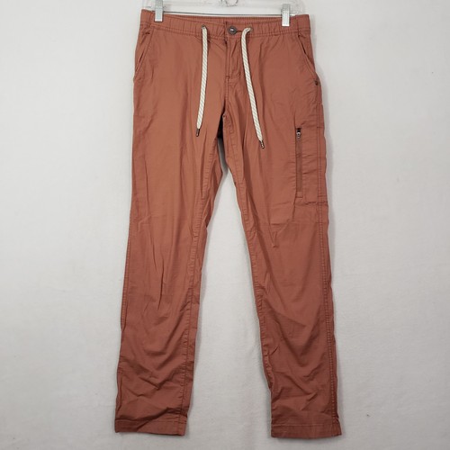 Vuori Ripstop Hiking/Outdoor Pant Women's size Small Terracotta Drawstring VW401