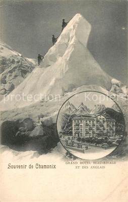 Chamonix Grand Hôtel Beau Rivage et des Anglais Mont Bergsteiger