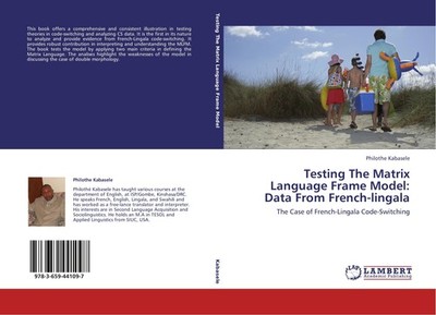 Testing The Matrix Language Frame Model: Data From French-lingala Philothe Kabas