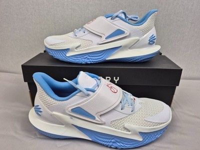 UA Under Armour Curry Fox 2 Blue Flame Men s 11 White Blue 6001647-100 Shoes