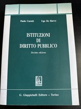 Istituzioni di Diritto Pubblico. Decima Edizione - Paolo Carretti  Ugo De Siervo