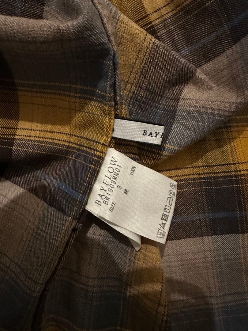 BAYFLOW × PENDLETON Check Pattern Long Sleeve Dre… - image 4