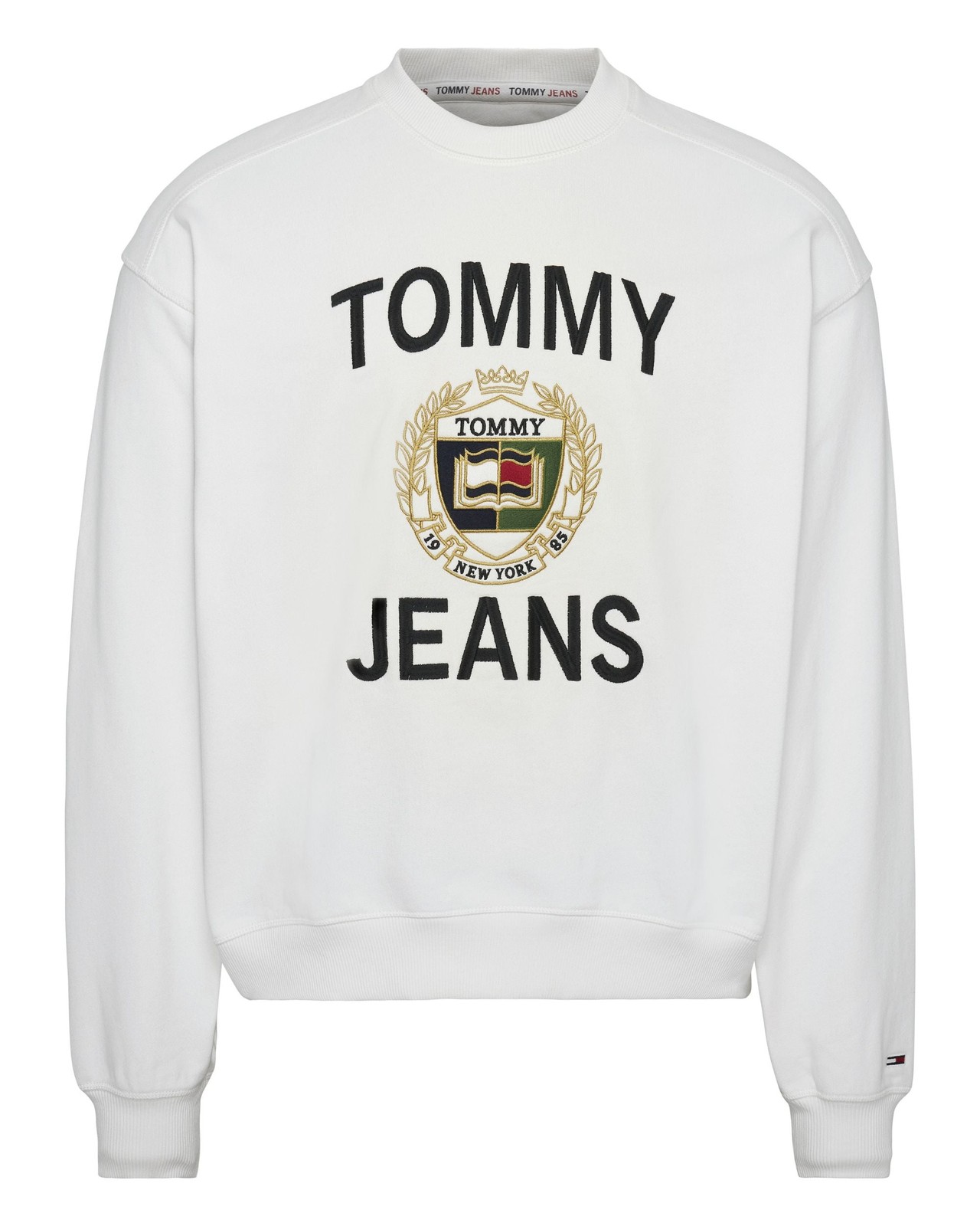 Повседневные джинсы Felpa Tommy с логотипом Cotone Bianco 25390₽