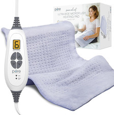 Pure Enrichment PureRelief Ultra-Wide Microplush Heating Pad - 20  x 24  XXL Siz