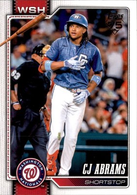 2026 Topps #152 CJ Abrams 3 3 A
