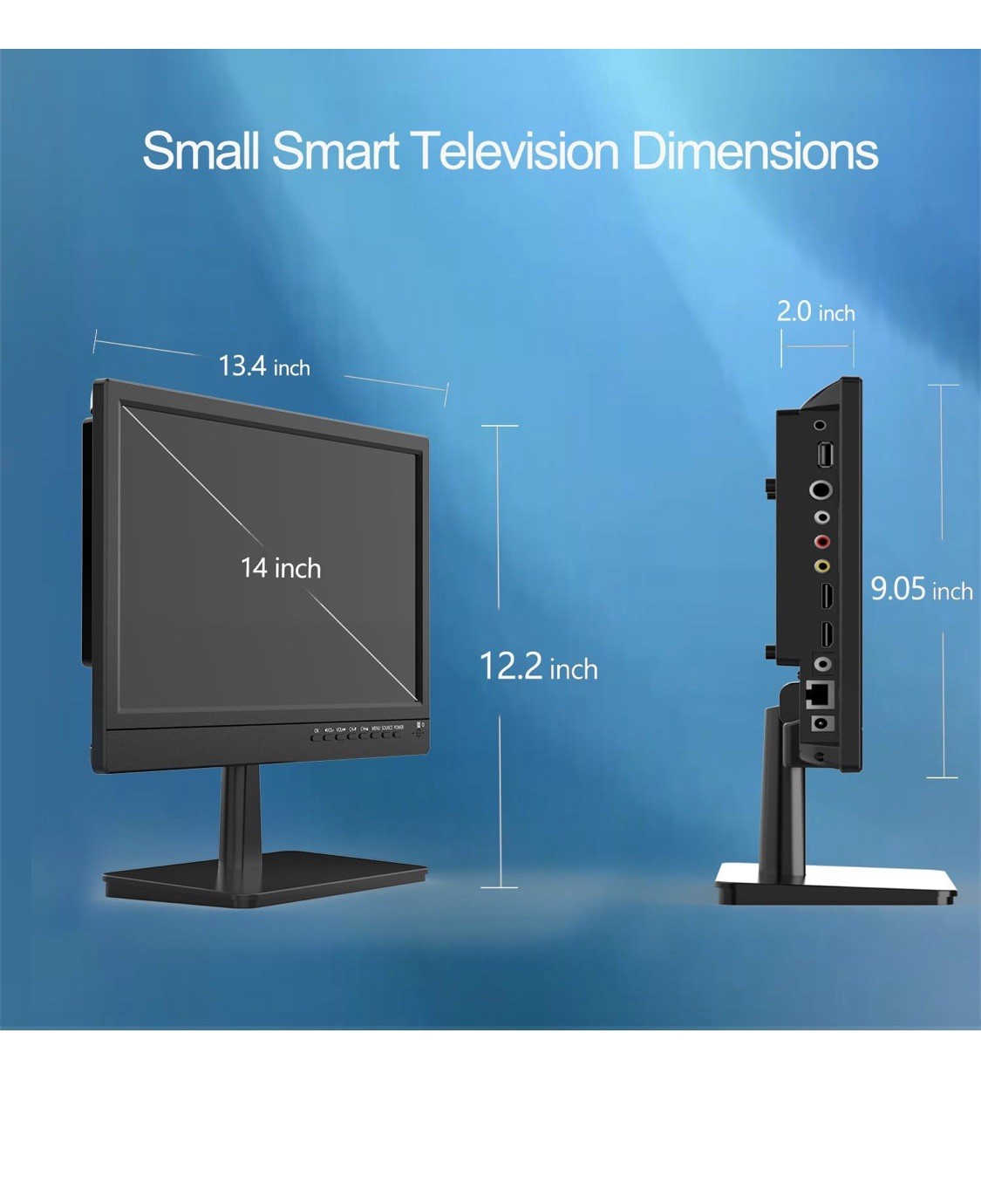 14-inch Smart HD TV with Streaming Apps-image