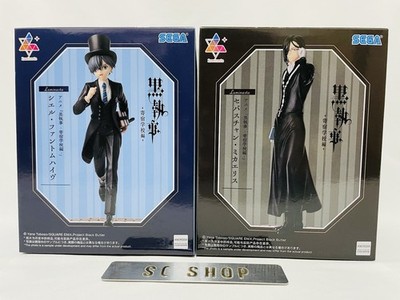Black Butler Boarding School Arc Figure Ciel Sebastian SET NEW Japan ANIME