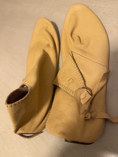 Viking Turnshoes Size 9 Grimfrost Shoes Larp Viking Renaissance leather natural