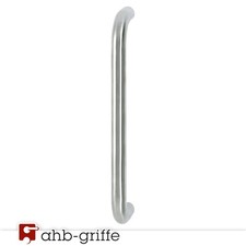 Hoppe Haustürgriff E5010 Edelstahl matt Durchmesser 30 mm Lochabstand 350