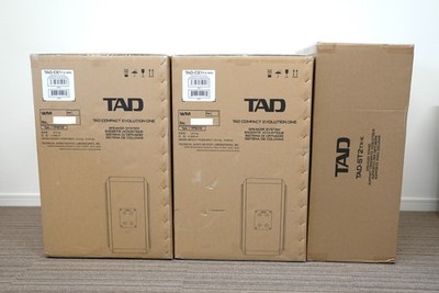 TAD CE1TX-WN 3Way Bookshelf Speaker Pair Genuine Stand ST2TX-K Brand New