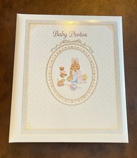 HALLMARK Storybook Bunny Baby Photo Album 12 inch New in Box