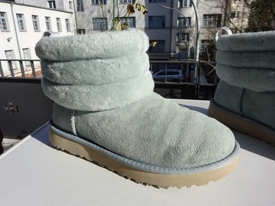 UGG AUSTRALIA 1098533 Fluff Mini Quilted Damen Stiefel LAMMFELL Gr.40(UK7) TOP