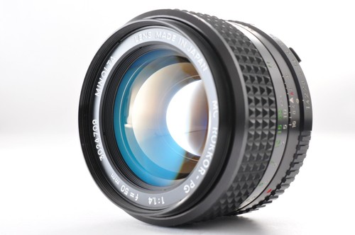 [Mint] Minolta MC ROKKOR-PG 50mm f/1.4 MF Standard Prime Lens #2 from Japan