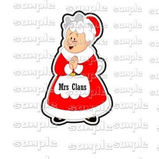 Disney Mrs Claus id Premade Scrapbook Paper Piece Die Cut