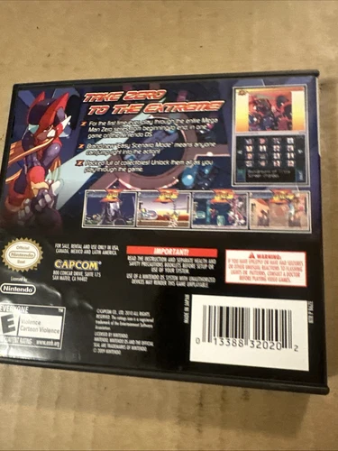 Mega Man Zero Collection (Nintendo DS) Complete CIB Tested Authentic Game Works - Picture 6 of 18