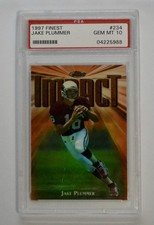 1997 Topps Finest - Jake Plummer #234 (RC) PSA 10 Sun Devils Denver Broncos