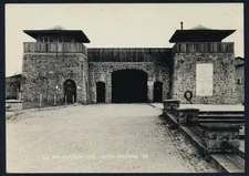 GERMANY Austria old Photo KZ Concentration Camp Mauthausen Main Entrance,Judaica