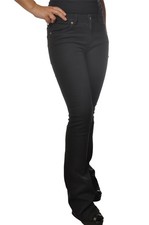 Dondup Women's nero Tapered-leg trousers Size 28