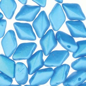 Cuentas de onda azul tropical GemDUO 8X5mm (GD8502010-24511-TB) - Imagen 1 de 1