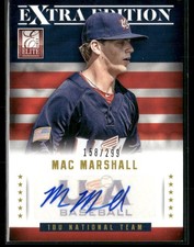 Mac Marshall 2013 Panini Elite Extra Edition USA Baseball 18U Auto /299 #11